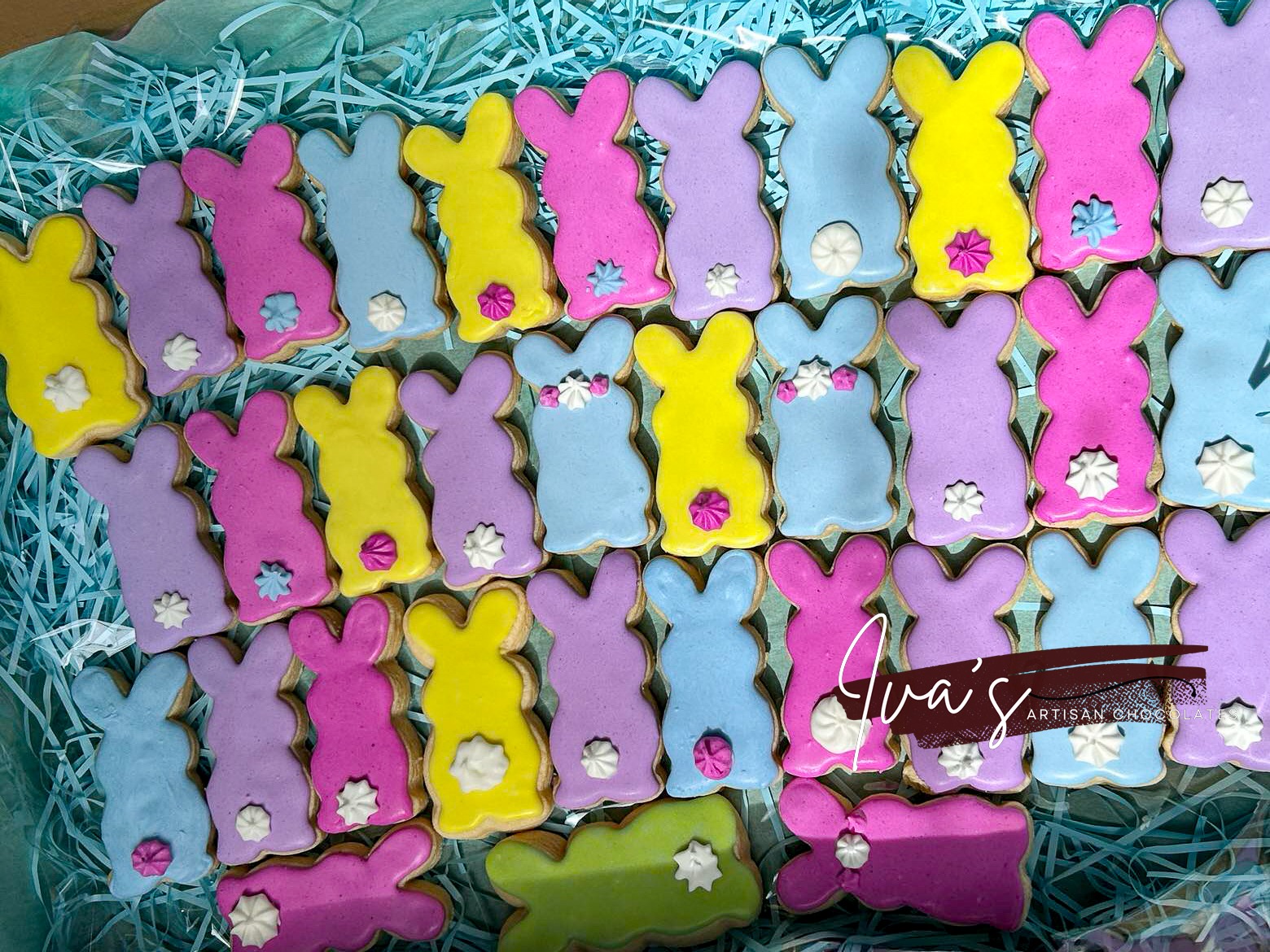 Easter Cookies (Colorful rabbits) - Image 5