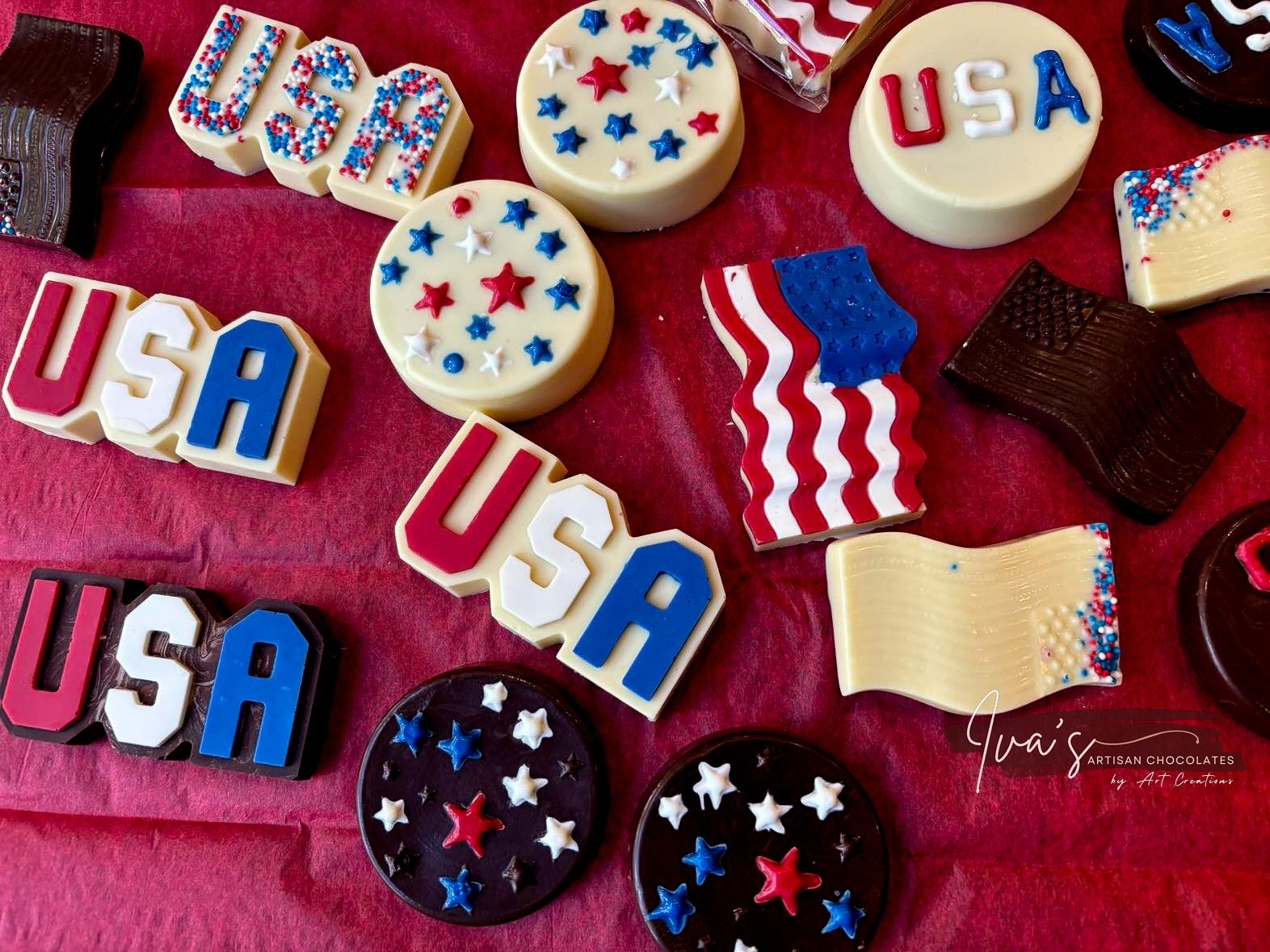 4th of july Chocolate Set