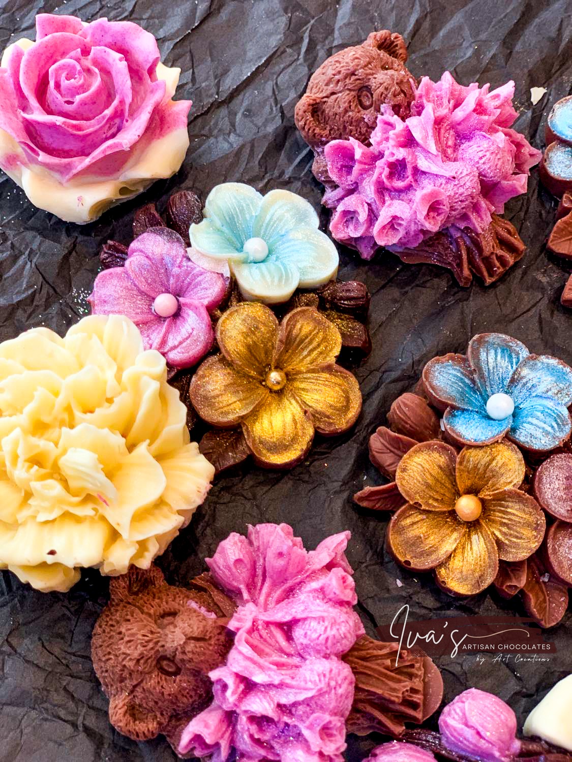"Bouquet" Chocolate Box - 6 chocolates - Image 4