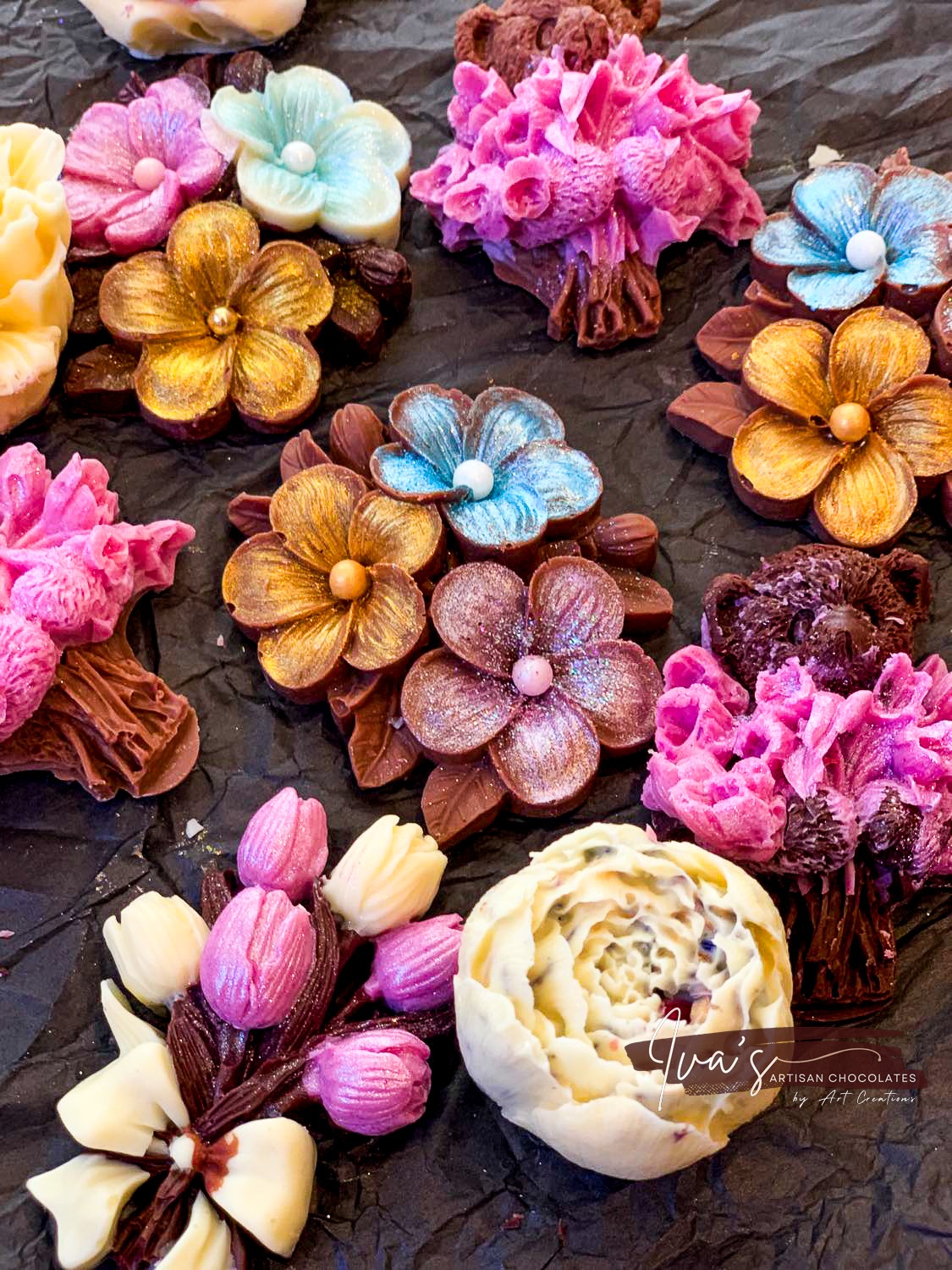 "Bouquet" Chocolate Box - 6 chocolates - Image 6