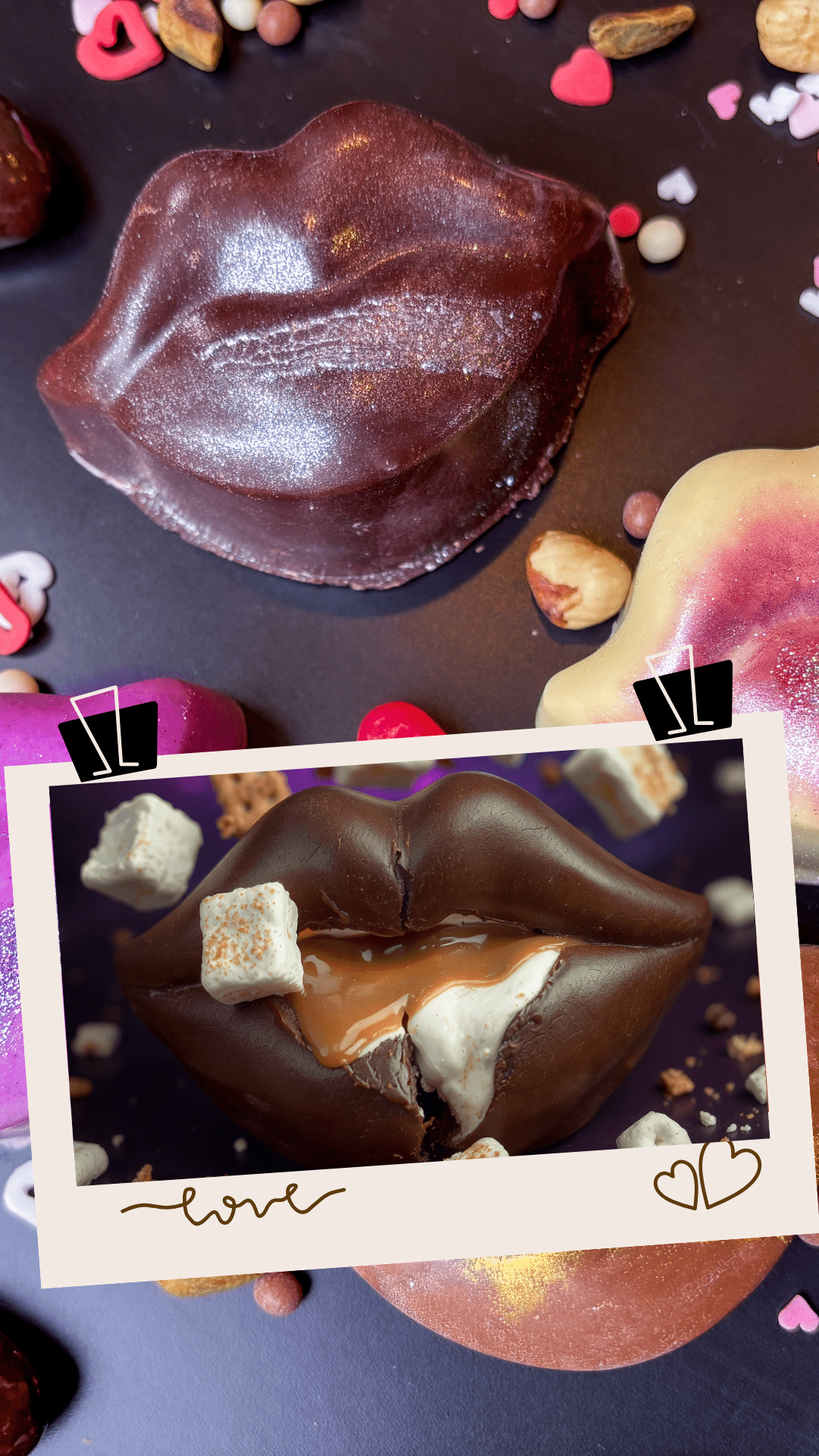 Sweet Whispers Collection - Lips Chocolate set - Image 8