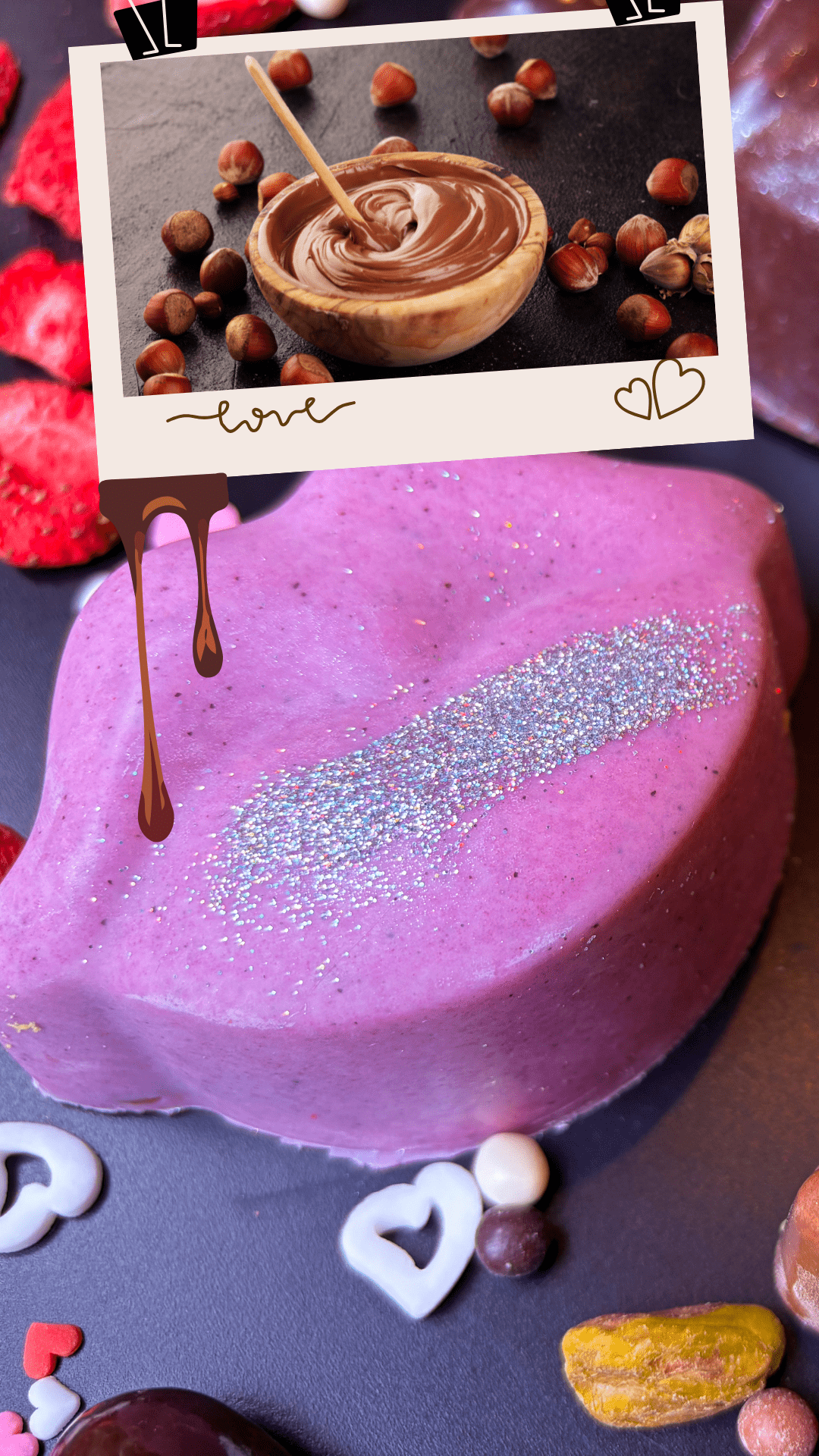 Sweet Whispers Collection - Lips Chocolate set - Image 10