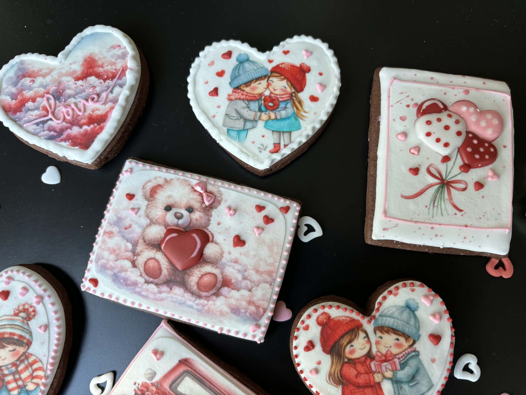 "Romance on Canvas" cookies set (5) - Image 6